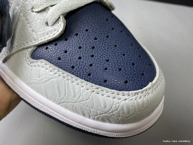 Cheap Husky Grey Blue 1 Jordan Navy Air CW8576-200 0715